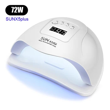 Lak za Lase SUNX 5 Max 90/72/54/36W 45/36 Led UV-LED Lučka za Nohte sončne Svetlobe Za Zdravljenje UV Gel lak, ki S Senzorja LCD-Zaslon