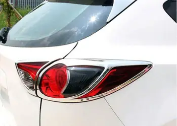 Chrome Zadaj Rep Lučka Lučka za Kritje Trim Fit Za Mazda CX-5 CX5 2012 2013 2016 Luč Modeliranje Okrasimo Prostorski Okvir