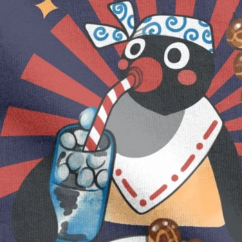 Matsuri Pengin Tshirt Moški Bombaž Prosti Čas Tee Srajce Noot Pingu Pingvin Meme Smešno Risanka Tee Graphic Majica