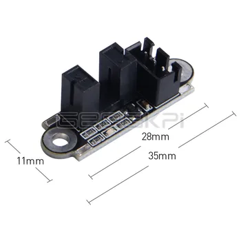 GeeekiPi 6-Pack-gnome LERDGE Fotoelektrično Nadzor Svetlobe Stikalo Modul z 1M Kabel 3D Tiskalnik Deli Optično Stikalo Senzor