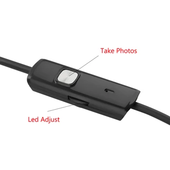 1M 2M 3,5 M 5M 10M 5,5 mm Mini Kamere cam Objektiv Android OTG USB-Endoskop Kača pregledovanje Cevi Android USB Borescope