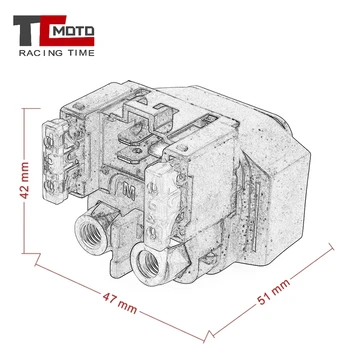 TCMOTO Starter Magnetni Lgnition Stikalo za Zagon Releja Za Yamaha FJR1300 YZF R1 R6 FZ1 FZ1S FZS1000 Fazer XVS 11 1100 1700 XV17