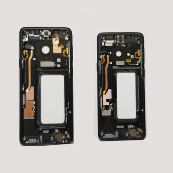 Za Samsung Galaxy S9 Plus G965 Sredini Okvirja Ploščo Stanovanj Odbor LCD Podpira Sredi Faceplate Ploščo Zamenjajte Popravila Rezervnih Delov