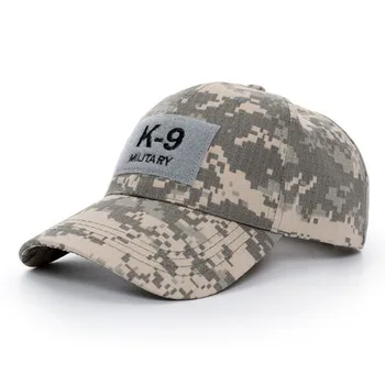 2020 Novo Baseball Caps Ribolov Skp K-9 Policija Posebne Vojske Lov Prikrivanje Kapa Jungle Klobuk Taktično Moške Kape S Obliž Gorras