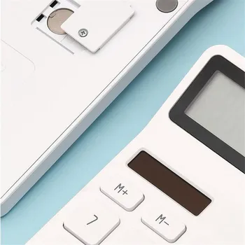 Xiaomi Mijia LEMO Namizni Kalkulator fotoelektrično dual drive 12 število zaslona samodejni izklop kalkulator za urad za finance