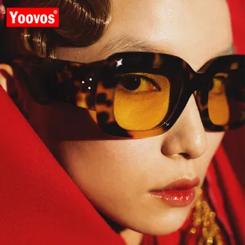 Yoovos Ovalne Sončna Očala Ženske Prevelik Sončna Očala Ženske Retro Očala Blagovne Znamke Oblikovalec Očal Za Ženske Klasičnih Gafas De Hombre