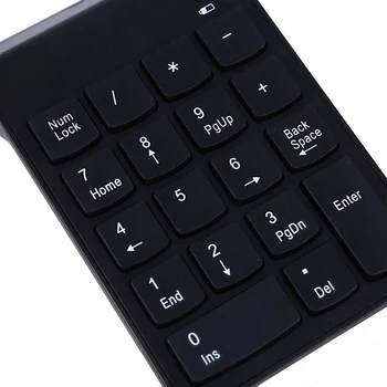Brezžični Številčno Tipkovnico Bluetooth 3.0 Mini Številčna Tipkovnica Številko Pad 18 Tipke Digitalna Tipkovnica Za RAČUNALNIK Desktop Laptop Prenosnik