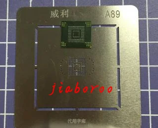 1pair/veliko 1pcs eMMC pomnilnik NAND flash s firmware za Samsung Galaxy S4 Mini I9190 +1pcs BGA reballing reball matrica