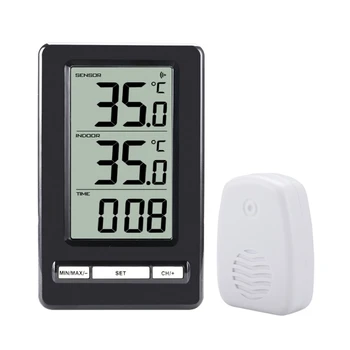 Mini Brezžična Digitalna Precizna Termometer, Temperaturo, Vlažnost Meter V Zaprtih Prostorih Higrometer Desk Monitor Zaprtih Priročno Senzor M