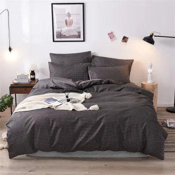 Doma tekstilne nastavite navaden, preprost odeja pokrovček barva predalčni teksturo vzglavnik posteljnina