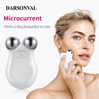 Microcurrent Face Lift Instrument Lepoto Naprave Za Gospodinjstvo, Učvrstitev Kože Obraza Pomlajevanje Pralni Anti Aging Nega Obraza Massager
