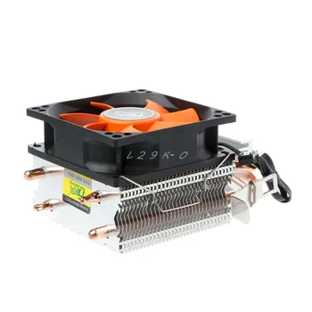 2 Heatpipe Aluminija PC CPU Hladilnik Hladilni Ventilator Za Intel 775/1155 AMD 754/AM2