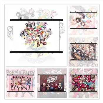 BanG Sanje! Anime Manga HD Tiskanja Steni Plakat, se Pomaknite