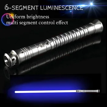 Lightsaber Moč Učinek Prihaja Iz Lightsaber Težka Dvojno Svetlobo Pretvorbo Glasovnih Foc Zaklenjenih Kovinskih Lane Laser Saber