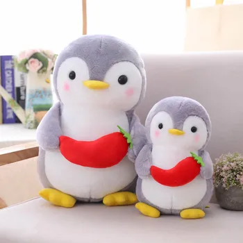 Srečen Fant Nedeljo Srčkan Kawaii Pingvin Polnjene Plišastih Igrač Otroci, Otroci Darilo Mehko Pingvin Plišastih Lutka
