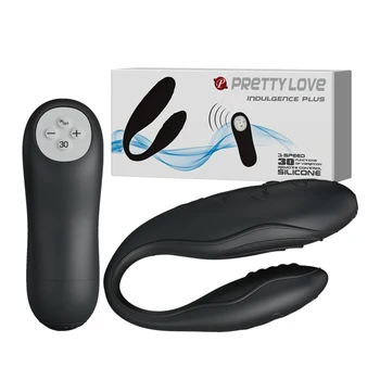Novo Črno Precej Ljubezen Odpustek 3-Speed Plus 30 Način Vibrator oblikujemo Vibe 4 vibratorji za ženske Adult Sex Igrače Za Pare.