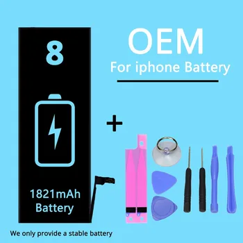 Ki se uporabljajo za iPhone 8 8G mobilnega telefona baterije OEM baterijo 0 cikel 3.82 V prosti razstavljajte baterije orodje