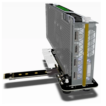 PCIe x16, M. 2 NVMe podaljšek kabel 16x PCI-Express kabli za eGPU NUC / ITX / STX / Prenosni RAČUNALNIK