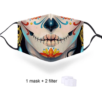 V Besedo Vendetta Maske PM2.5 Oglje, Filter Papir Za Večkratno Uporabo Poliester Stroj Maske Za Dihanje Usta 2020 Mehka Maska