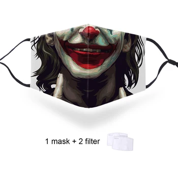 V Besedo Vendetta Maske PM2.5 Oglje, Filter Papir Za Večkratno Uporabo Poliester Stroj Maske Za Dihanje Usta 2020 Mehka Maska