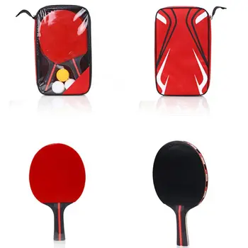 Šport in Zabava Namizni Tenis Loparji za Ping Pong Lopar 2 Vesla s 3 Kroglice Nastavite Semi-pro Gume Visoke Kakovosti