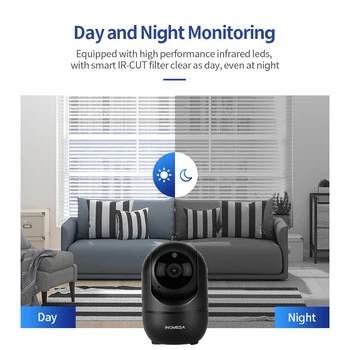 INQMEGA HD 1080P Oblak Brezžična IP Kamera Intelligent Auto Tracking Človekovih Home Security Nadzor CCTV Omrežja Wifi Kamera