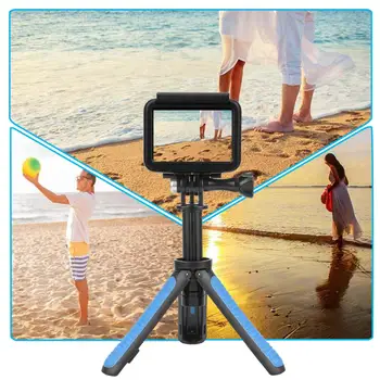 Mini Ročni Podaljša Teleskopsko Selfie Palico Stojalo Monopod za GoPro Hero 9 Kamero Telefona Multi-Funkcionalne Oprijem Dodatki