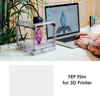 5pcs/veliko 200x140mm FEP Filmov 0,1 mm Debeline SLA LCD, DLP 3D Tiskalnik Večnamensko Pribor, Material Deli Orodja