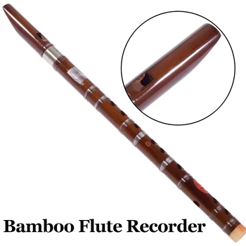 Kitajski Bambus Flavta Diktafon Navpično Bambu Flauta Cevi Mini Glasbeni Pihalni Instrument C/D/E/F/G Ključ Za Ročno Klarinet
