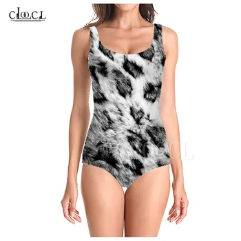 Slim Seksi Leopard Kopalke Ženske Kopalke enodelne 3D Tiskanja Cheetah Kopalne Obleke, Ženske Plažo Plavati Plaži Poletje Kopalke