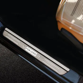 Za Suzuki Vitara 2016 4Gen Nerjavno jeklo Vrata Polico izvažajo tablice Vrata pedal Avto Oprema Avto-Styling
