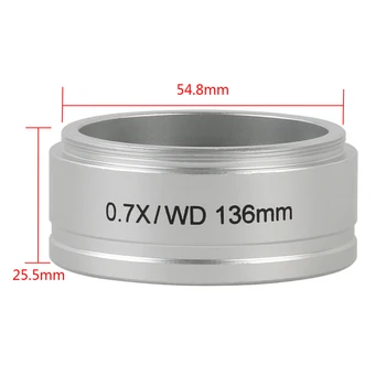 WD 0.5 X 0.7 X 2X Pomožni Cilj Barlow Leča M55 Vmesnik Za 0850 Trinocular kateri je daljnogled Stereo Mikroskop Nikon SMZ645 745