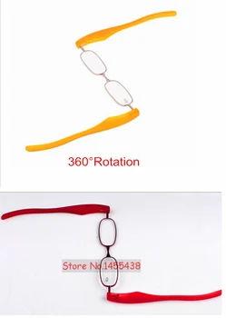 FULLSONG 5pcs/veliko Zložljiva 360-stopinjski Zasuk Branje Eyeglass lahki Prenosni Presbyopic Očala Presbyopia Očala