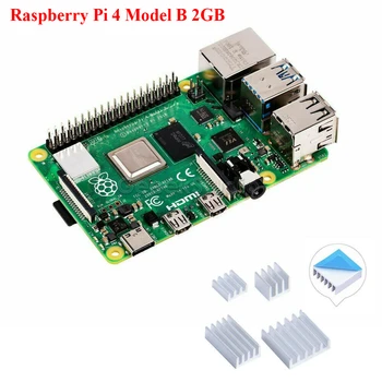Na Zalogi! Raspberry Pi 4 Model B 2 gb RAM-a Quad core 64-bit 1,5 GHz Bluetooth 5.0