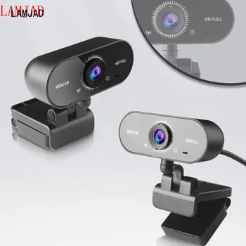 W16 2K/1080P HD Spletna kamera z Mikrofonom Vrtljiv PC Desktop Web Kamera samodejno ostrenje Mini Računalnik WebCamera Cam Video Snemanje Dela