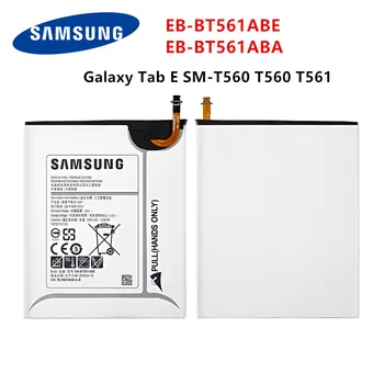 Originalni SAMSUNG Tablični EB-BT561ABE EB-BT561ABA 5000mAh baterija Za Samsung Galaxy Tab E T560 T561 SM-T560 Tablet Baterija +Orodja