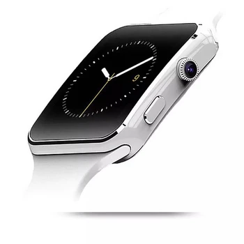 X6 Pametno Gledati Bluetooth Smartwatch Podpira TF KARTICE Sim s Kamero Zaslona na Dotik za Android Xiaomi IPhone IOS